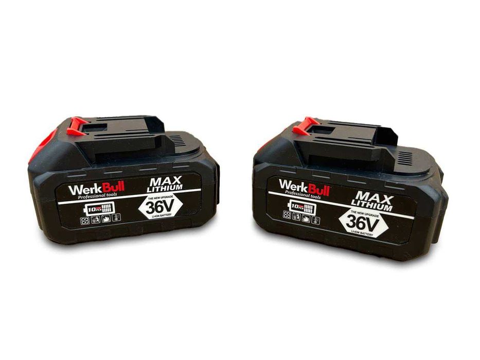 Акумулаторна Мини Резачка/Трион с шина 16см 2 батерии 36V 8Ah 2вериги