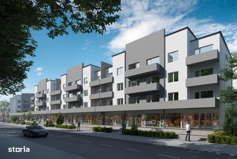 Happy Residence 3!Spații comerciale 105 mp. Preț 215.000 euro fără TVA