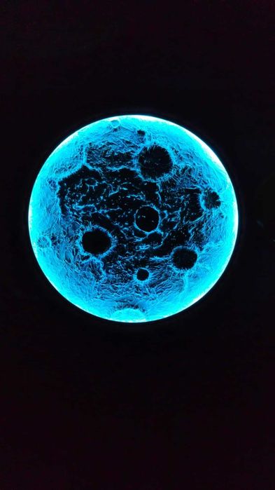Pictura decoratiune 3D iluminata cu led colorat diferite marimi