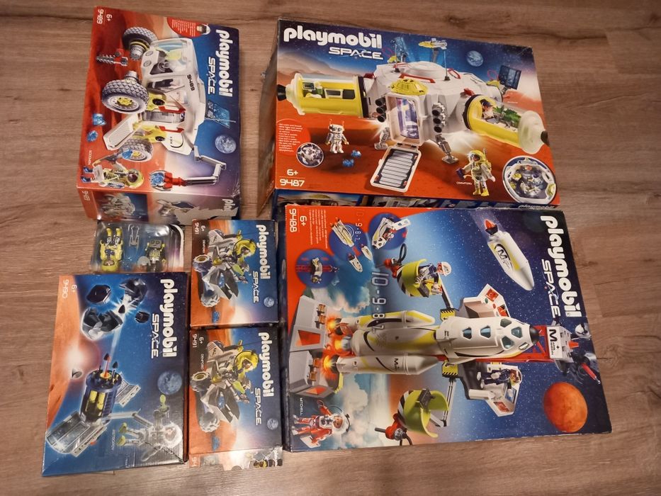 Playmobile space - станция, марсоход за проучвания, Марс мотор