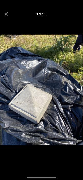 Vand cacila stalpi gard beton