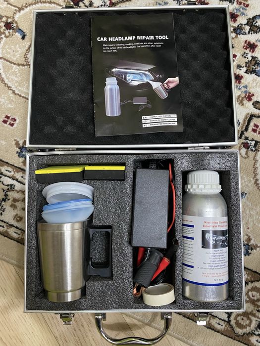 Препарат для полировки фар новый