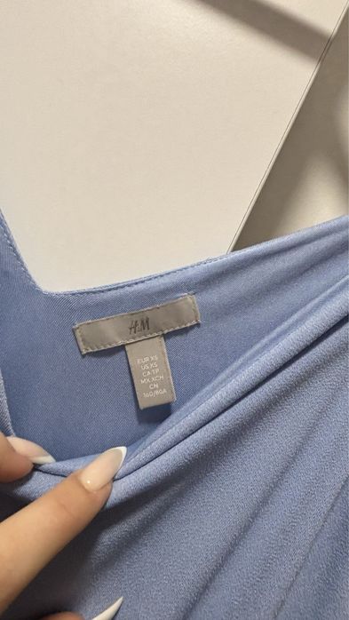 Синя рокля - H&M