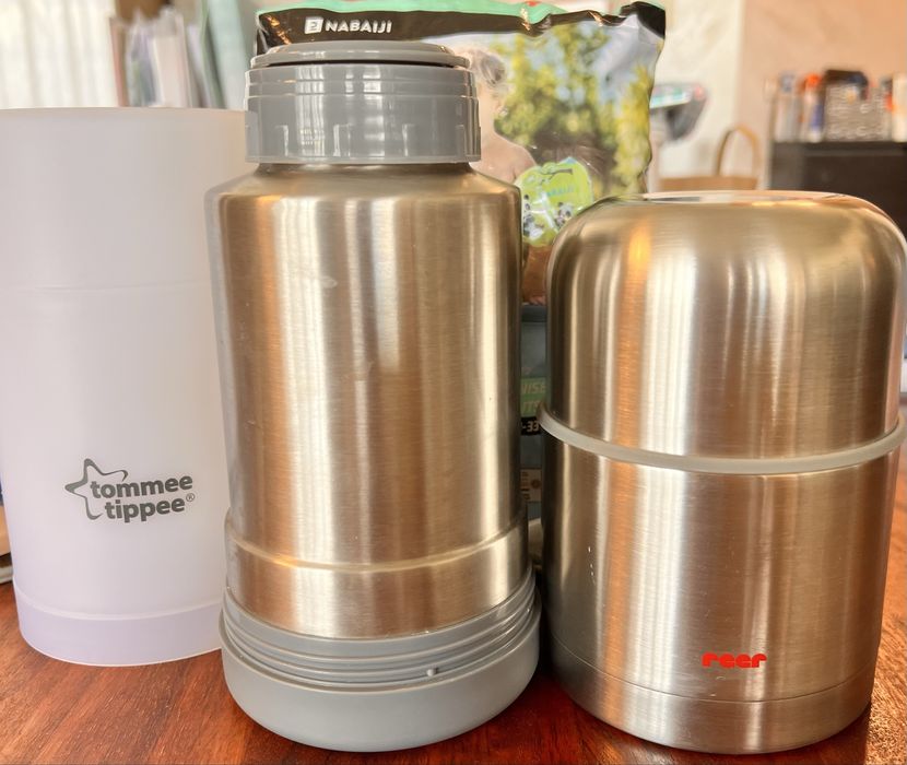 Термос Tommee Tippee 2в1 и помпа за кърма Avent