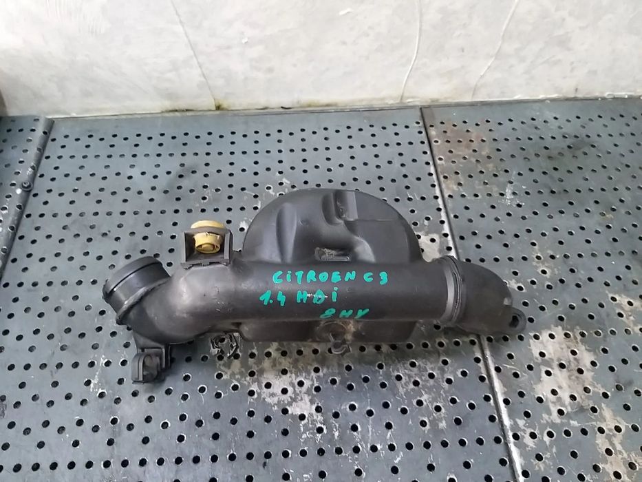 Tubulatura intercooler 1.4 hdi citroen c3 9647569980