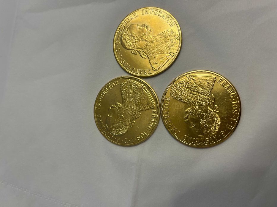 Monede 4 Ducați Franz Iosef Austria identic cu originala cocoșei