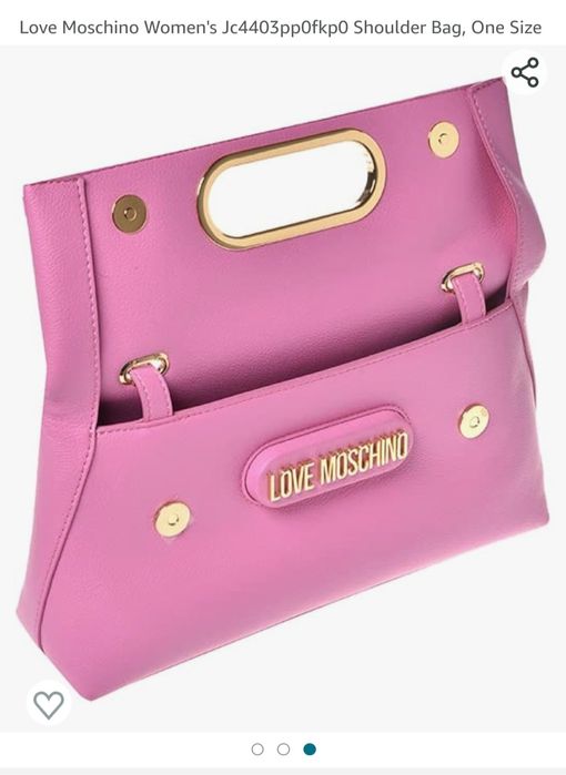 Geanta Love Moschino, roz