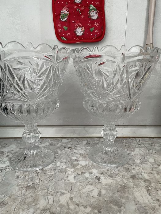 Стильные стеклянные фруктовницы