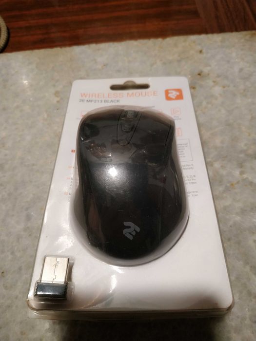 Беспроводная мышь 2E MF213, Black
