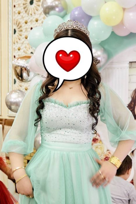 Вечернее платье на выпускной вечер, на корсете