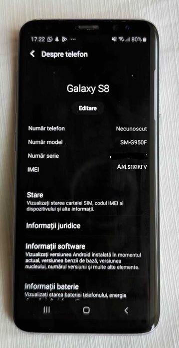 Samsung S8 64 GB