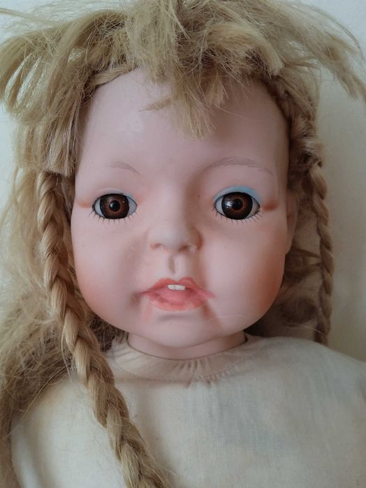 Кукла 65 см, винтидж + дрехи