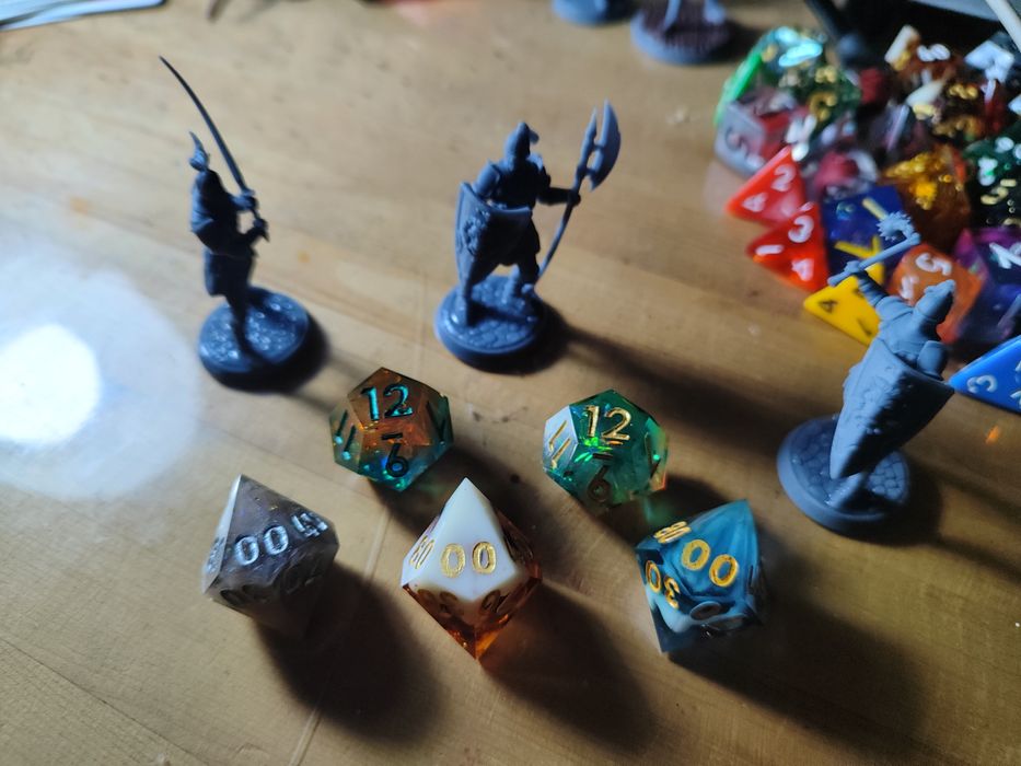 Наборы кубов DND dice