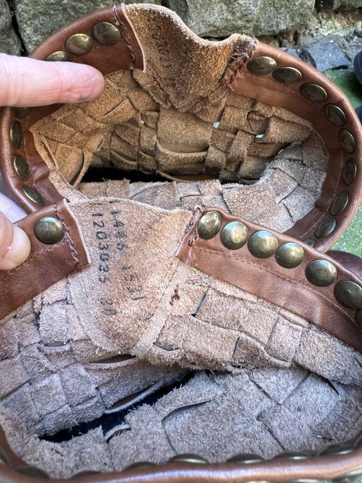 Ash botine biker din piele naturala