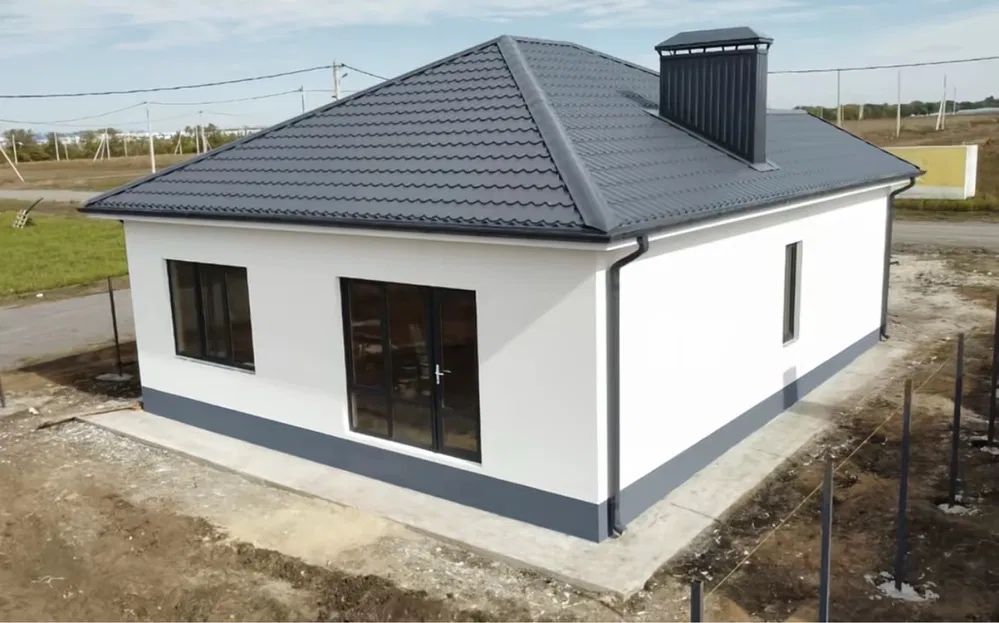 Case modulare pe structura metalica