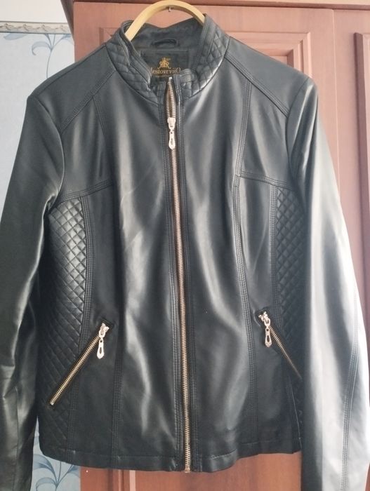 Продам кожаный пиджак