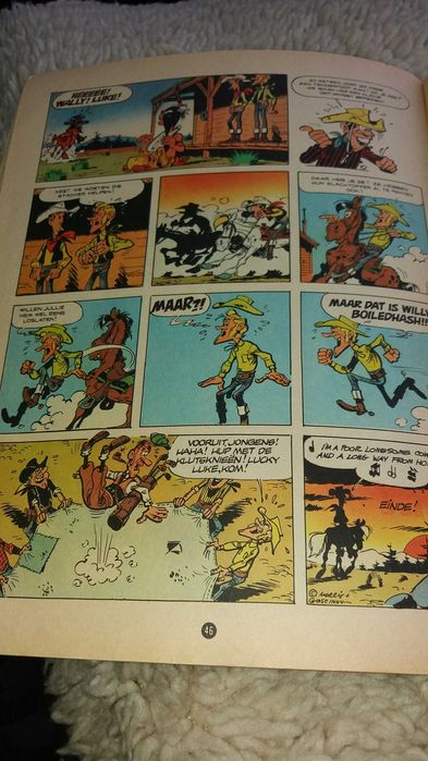 комикс щастливия люк