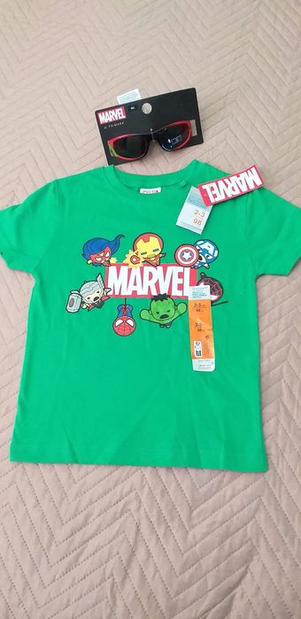 Тениска  с къс ръкав MARVEL , за момче , 2-3 г .98 см, 6 евро