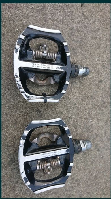 Pereche pedale mtb, platforma și spd, shimano