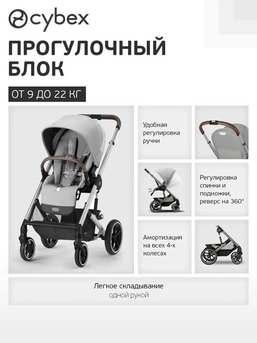 Прогулочная коляска Cybex Balios S Lux