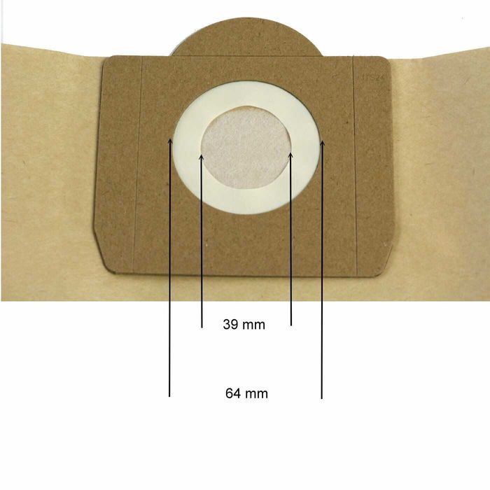 5 бр. филтърни торби за Керхер Karcher WD3, MV3, SE, 6.959-130.0