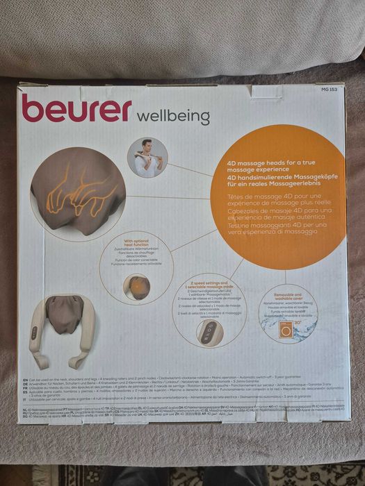 Aparat de masaj pentru gat, Beurer, MG 153