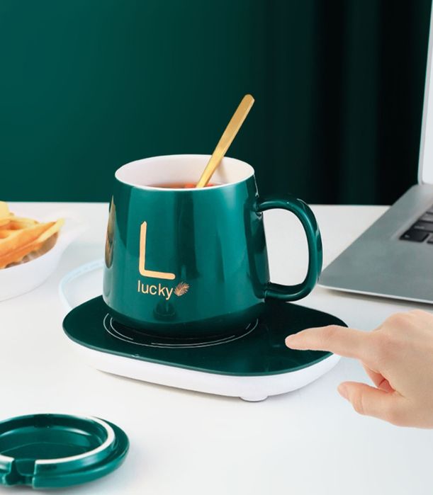 Чашка с подогревом Lucky style 380 мл