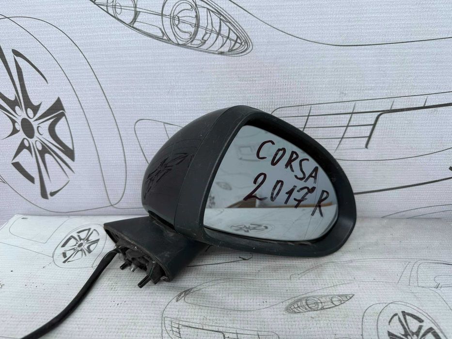 Oglindă Retrovizoare Dreapta Electrică 5 Pini Opel Corsa E 13188497 / [2014-2019] / (5E3)