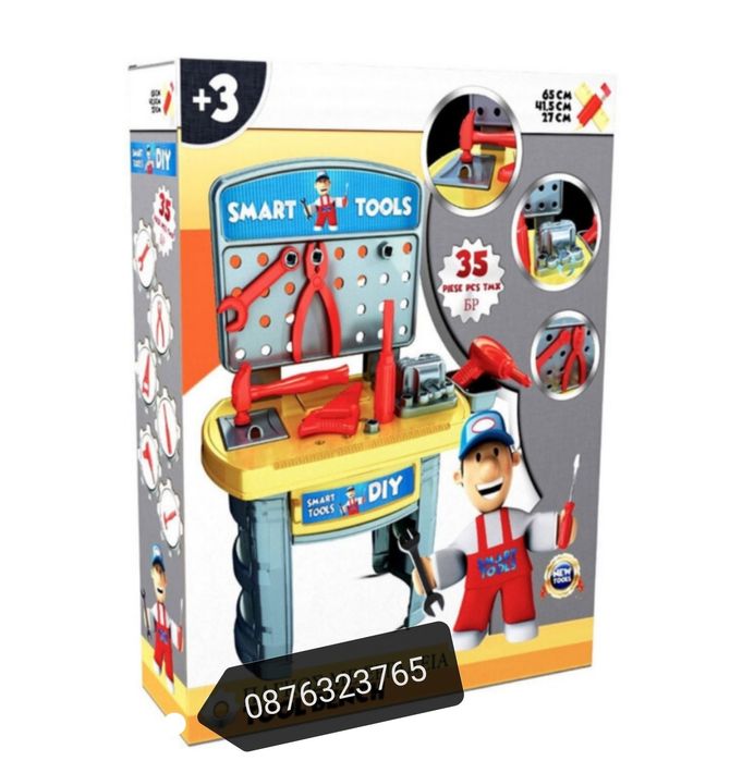 Детска работилница с инструменти Детски играчки