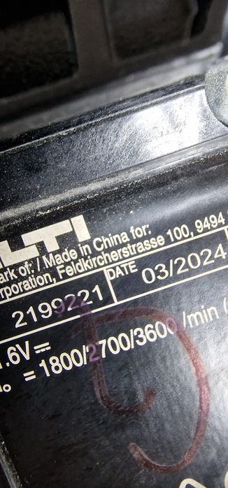 Hilti SID 6-22 Nuron impact bit hilti Nuron