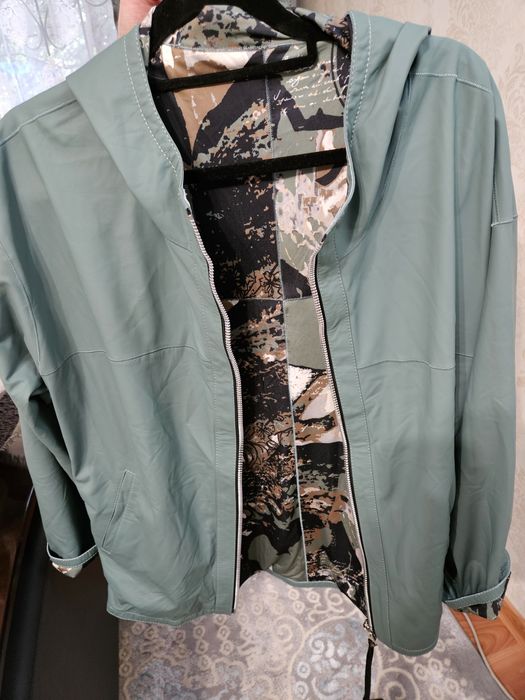 Куртка кожаная женская новая (Турция)