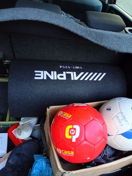 Subwofer alpine +statie auna