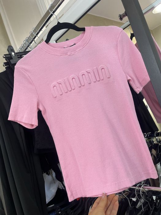 Тениска рипс MIU MIU