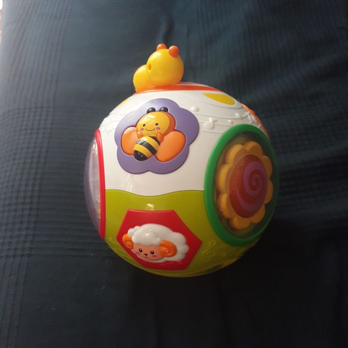 Minge interactivă "Ghemotoc"cu lumini și sunete