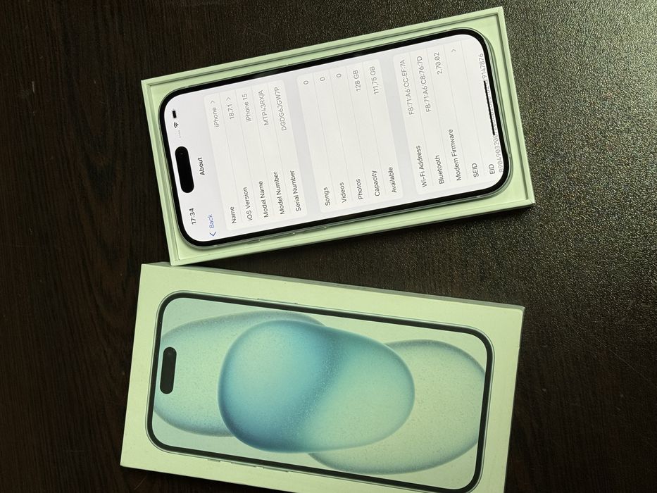 Iphone 15 128 GB Отличен