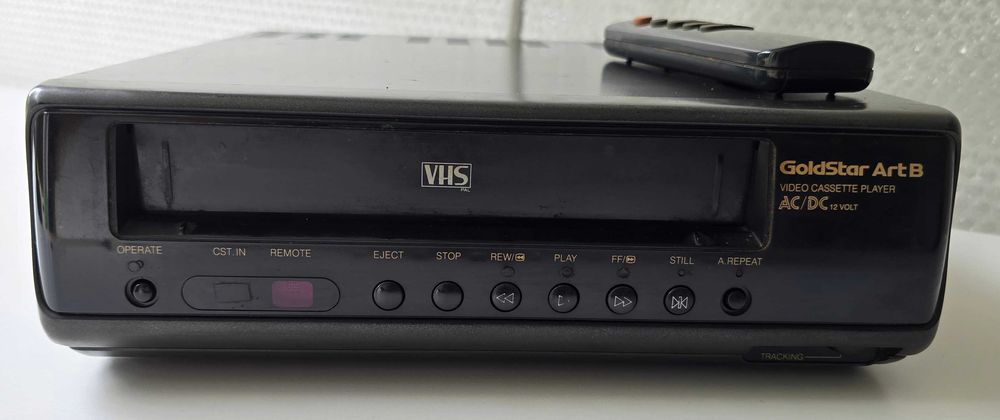 GoldStar VCP-4350W видеомагнитофон оцифровка учун