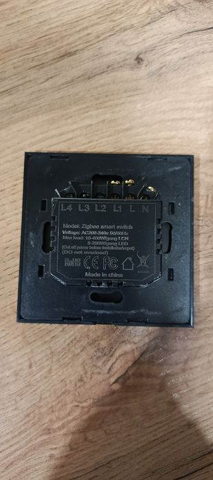 Выключатель сенсорный Wi-Fi + ZigBee