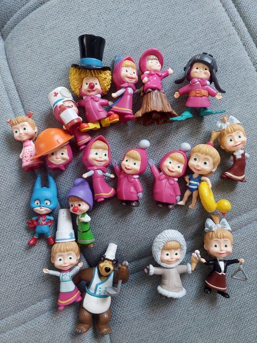 Lot figurine pentru copii Masha și Ursul/Shimmer și Shine