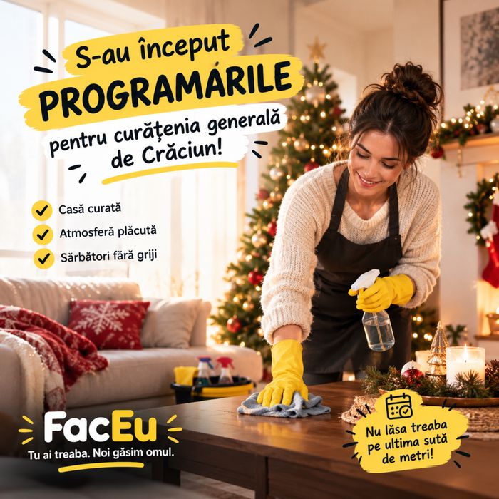 Ofer servicii de curatenie