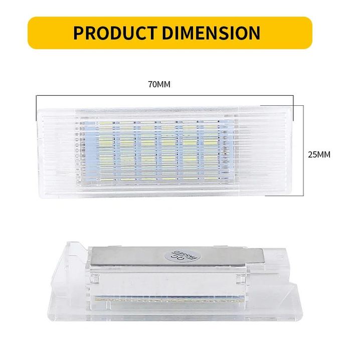 Плафони LED №5065-5 за осветление под вратите за BMW F20 F21 F30 F31 F