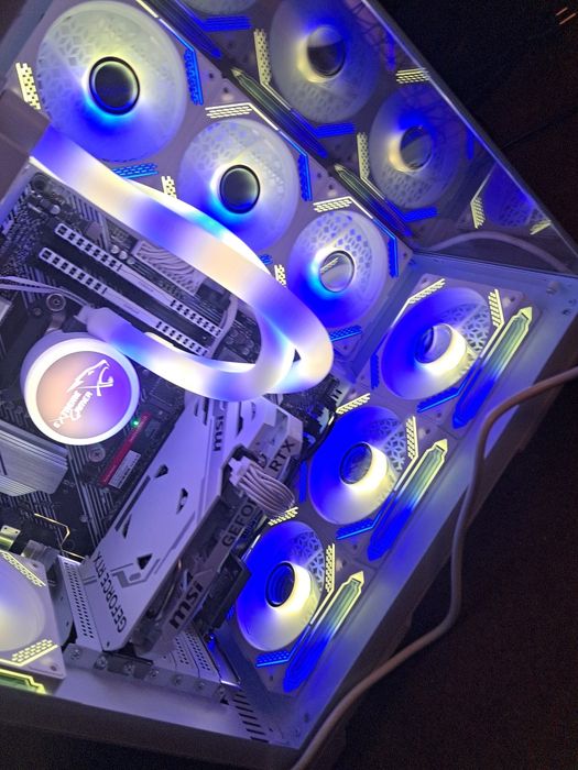 Геймърски Компютър ASUS/ВОДНО ОХЛАЖДАНЕ/RTX 4060 MSI