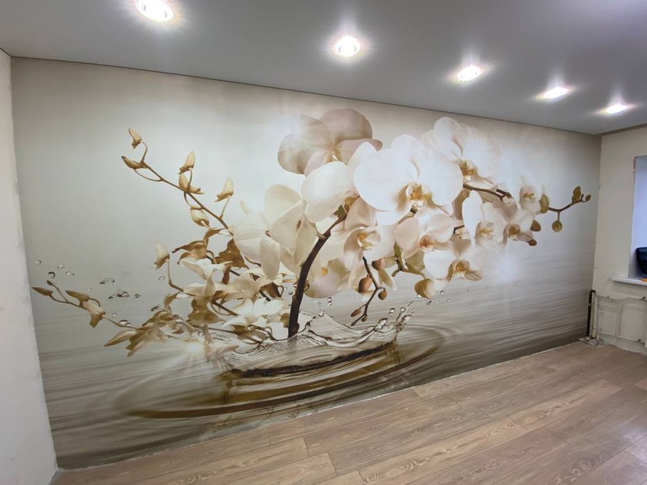 поклейка обоев всех вид (Жалгас)