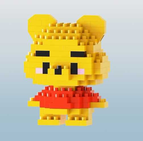 Set lego figurine animate, diferite personaje din desene, 130+ piese