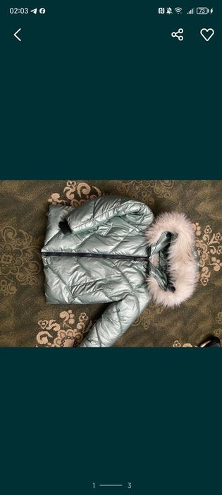 Куртка сатылады размери М