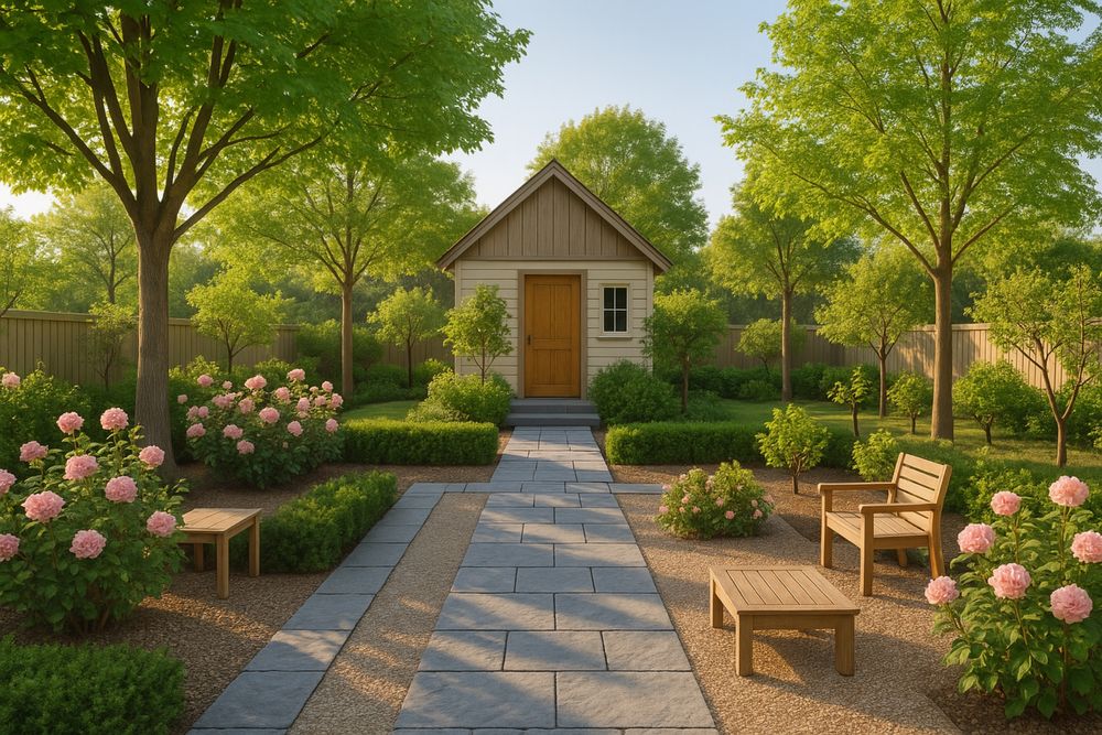 Дача в черте города