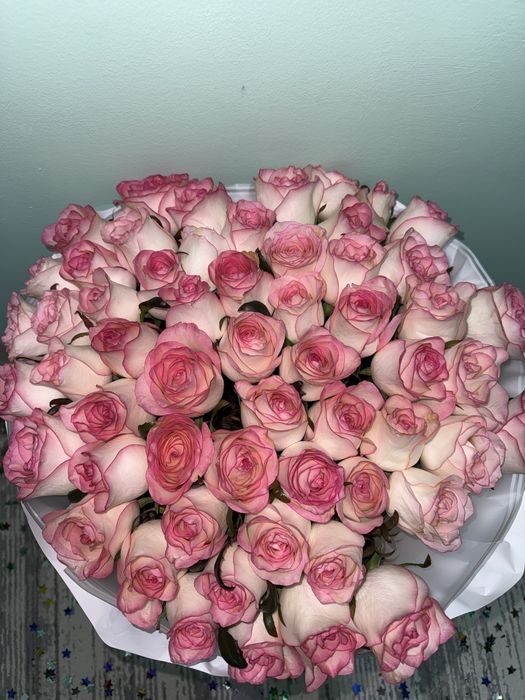Букет из розы 57шт