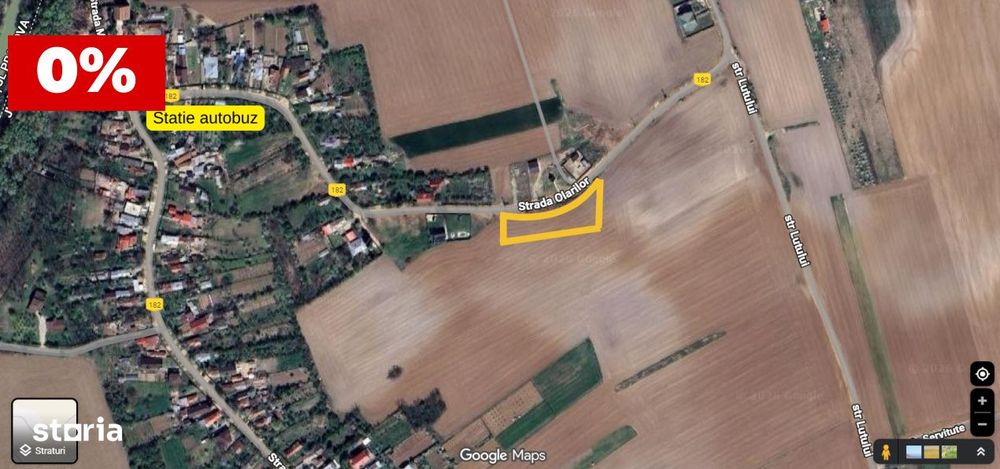 Teren pentru constructie casa cu utilitati in Ciolpani-Piscu str. Olar