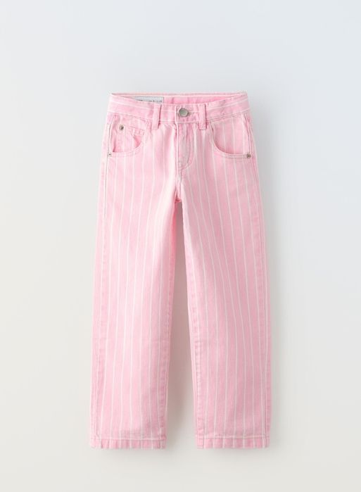 джинсы розовые для девочки