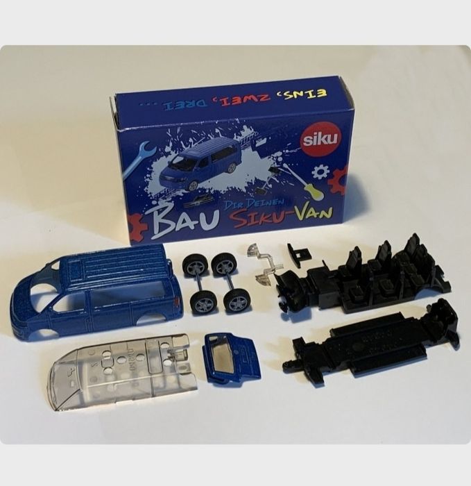 Macheta Volkswagen VW T5 Multivan Facelift-Siku kit sc 1/55 masinuta jucarie colectie metal