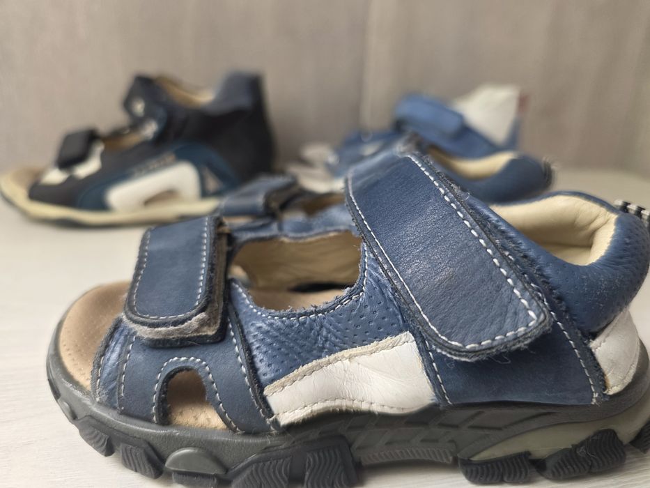 Сандали 28и30р-р, 25р кожа